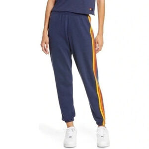 AVIATOR NATION STRIPED PANTS SIZE XS B367